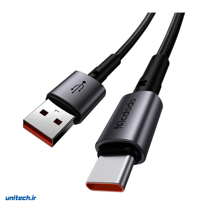 کابل تایپ سی فست شارژ 100 وات مک دودو CA3590 طول 1.2 متر3